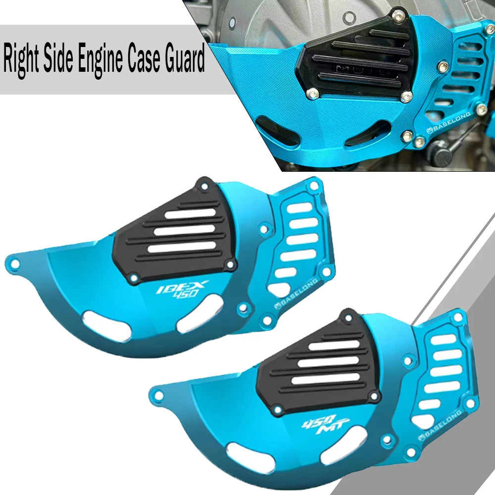 

2024 Motorcycle Right Side Engine Case Guard Cover Protection For CFMOTO CF MOTO 450MT 450 MT 450 MT450 2025 CF450MT Ibex 450