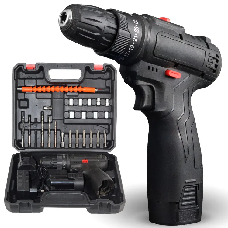 Brushless Electric Cordless Impact Screwdriver Drill