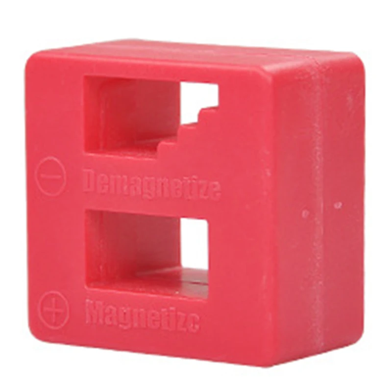 Magnetizer Demagnetizer Magnet Magnetizer Demagnizer Block 2 In 1 Magnet Tool for Screwdriver Bit Metal Parts Accessories