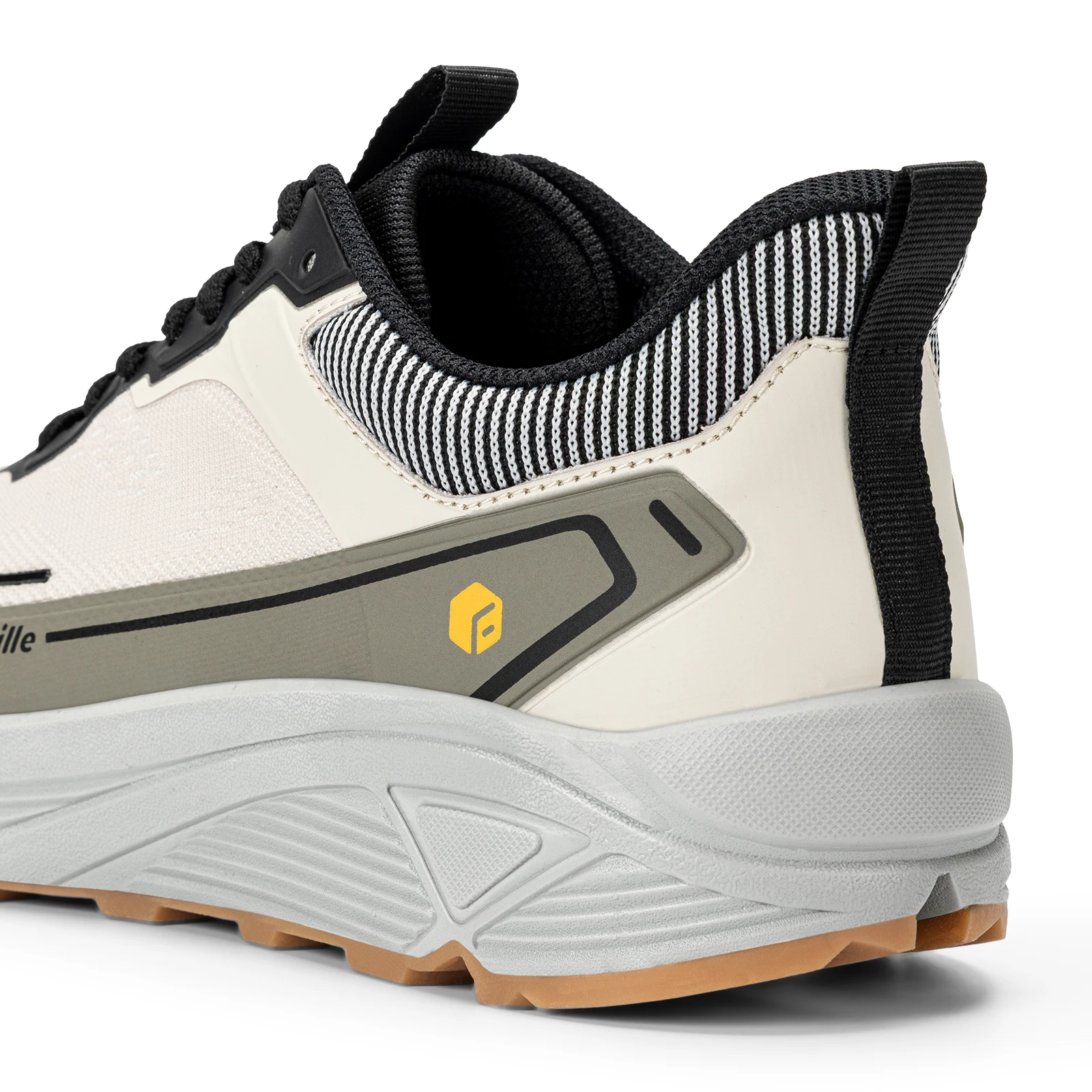 FitVille Herren Trail-Laufschuhe mit breiter Zehenpartie, lässige Sportschuhe, atmungsaktive, rutschfeste Wanderschuhe mit Dämpfung für Herren – Detail 17