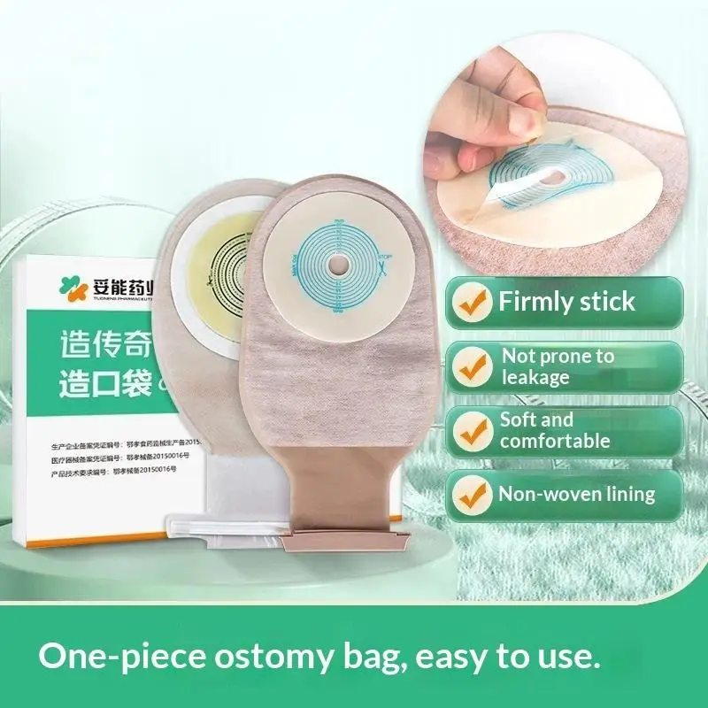 10 PCS Colostomy Bags Stoma Pouch Bags One-piece Open Ostomy Bags With Clips Translucent Colostomy Bag Stoma Care〔HMA58〕