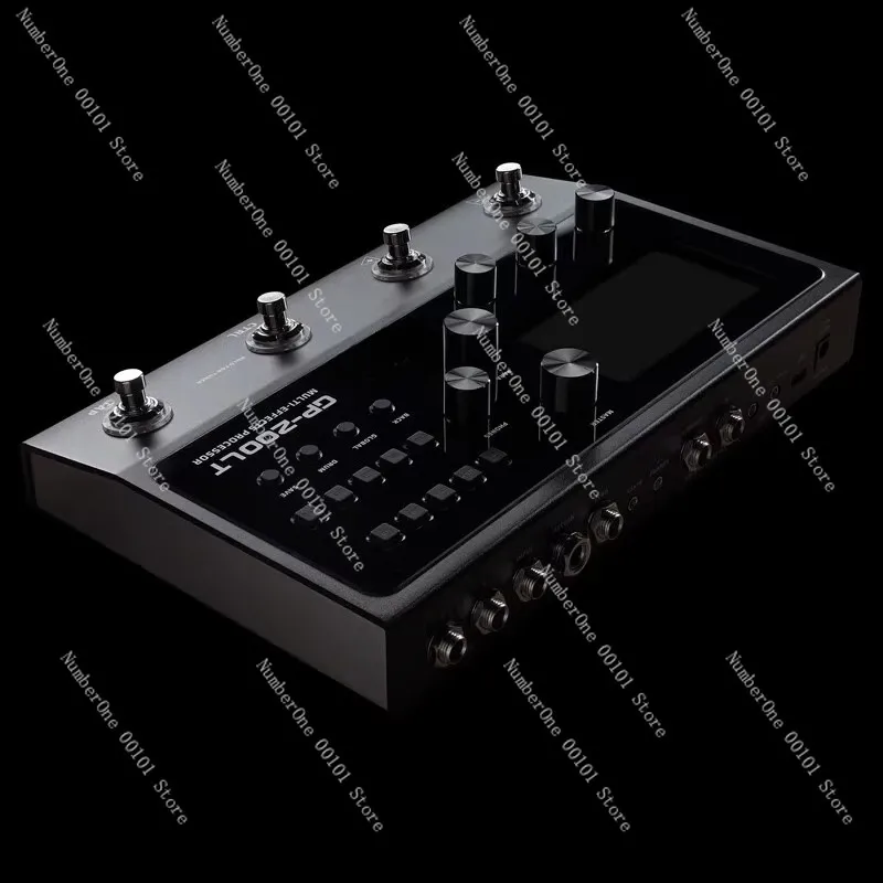 GP100/GP200 متعدد التأثير دواسة الجيتار النمذجة الرقمية تأثيرات الغيتار الكهربائي المعالج للاستوديو والاستخدام المباشر