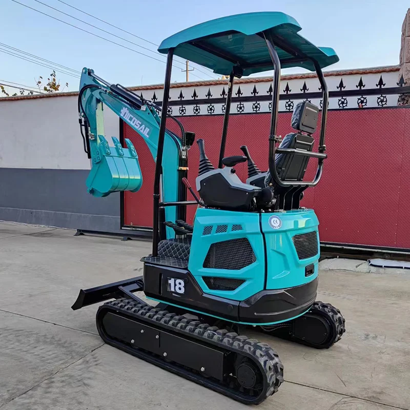 Customized Mini Excavator earthmoving Machinery 1.8 Ton 2 Ton Hydraulic NEW Digger Bucket Crawler excavators