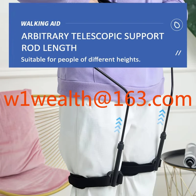المشي المعونة إعادة التأهيل معدات التدريب المسنين السكتة الدماغية شلل نصفي الهيكل الخارجي الأطراف السفلية ووكر الساق رفع المشي المعونة #3