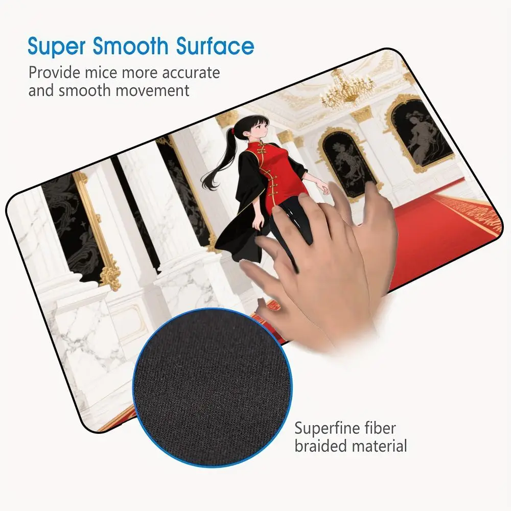 Mouse Pad Desk mat Office bedroom laptop mat Anti-slip laptop Desktop computer mouse mat