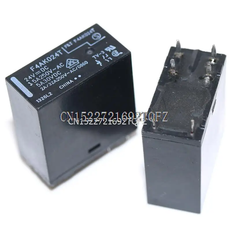 10pcs FTR-F4AK024T 24V F4AK024T F.T-F4AK024T 24vdc nuovo e originale HF42F 024-2HST