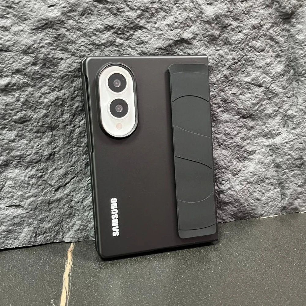 Flüssigsilikon-Armband-Handyhülle für Samsung Galaxy Z Fold 8Ultra Fold 8 7 6 5 4 3 Einfarbige Hartschalen-Schutzhülle aus PC – Detail 7