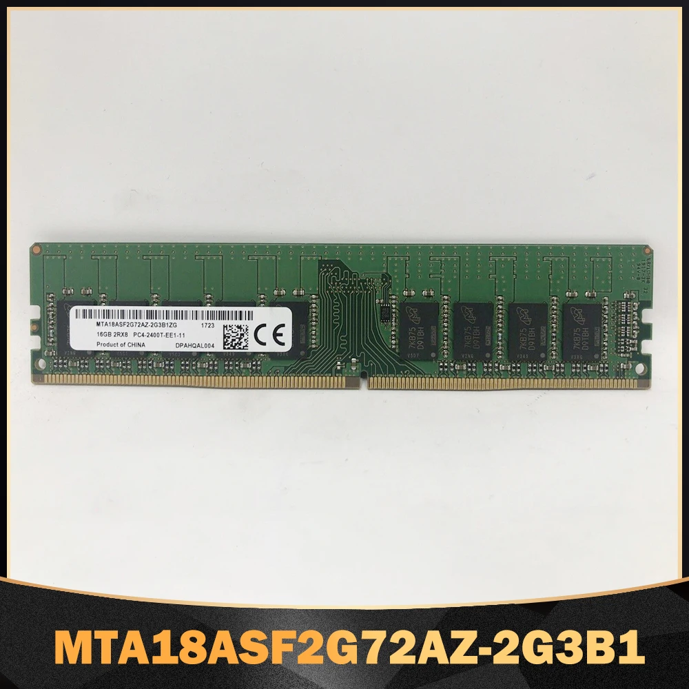 

1PC RAM 16GB 2RX8 DDR4 2400 PC4-2400T-EE1 For MT Server Memory MTA18ASF2G72AZ-2G3B1