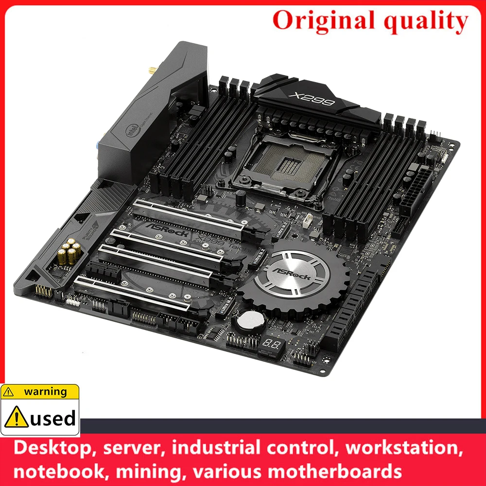 Used For ASROCK X299 Taichi Motherboards LGA 2066 DDR4 ATX For Intel X299 Overclocking Desktop Mainboard SATA III USB3.0