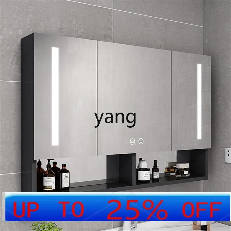 

LTT smart bathroom mirror cabinet toilet defogging storage storage mirror