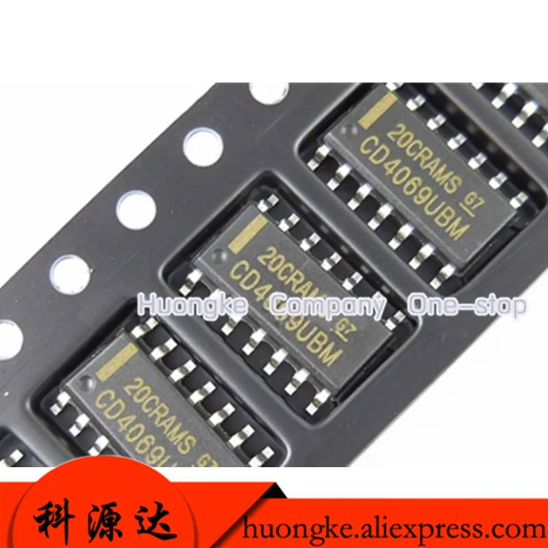 10pcs/lot CD4069UBE CD4069U CD4069 DIP CD4069UBM CD4069UB 14SOIC Inverter 6-Element CMOS