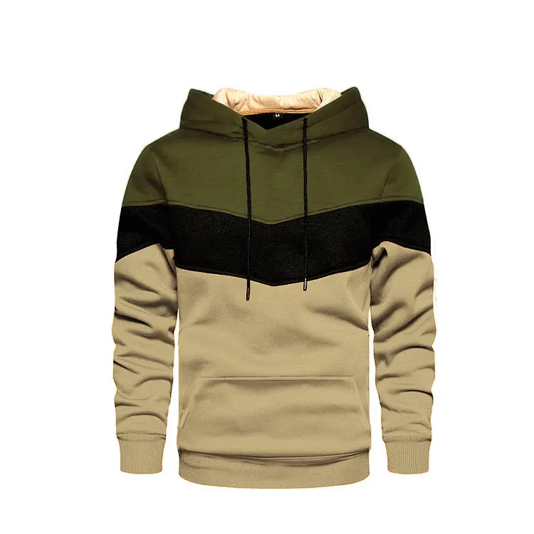 

Autumn and winter street leisure sports hoodie loose color youth hoodie