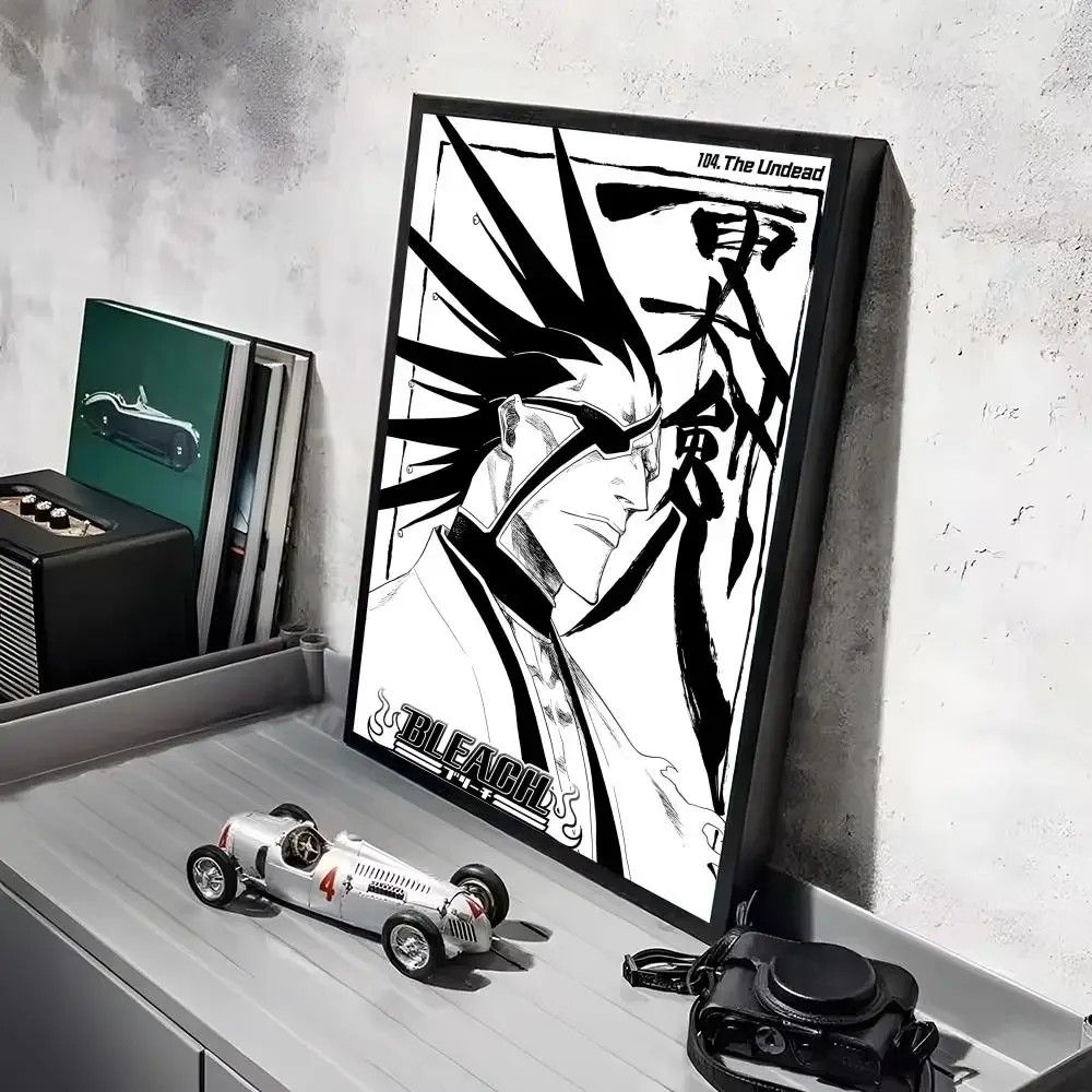 Anime B-Bleach Poster, dekorative Wandkunst-Aufkleber, Wandbild, Fotodruck für Zuhause, Wohnzimmer, Flur, Dekoration – Detail 19
