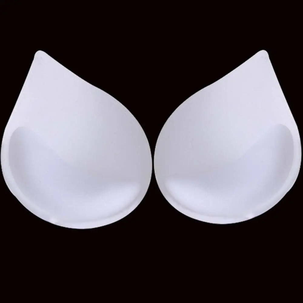 

Push Up Bra Pads Inserts Cups Breast Bra Enhancer Triangle Inserts Chest Women Chest Cups Sponge Bra Pads Thicker Chest Pads