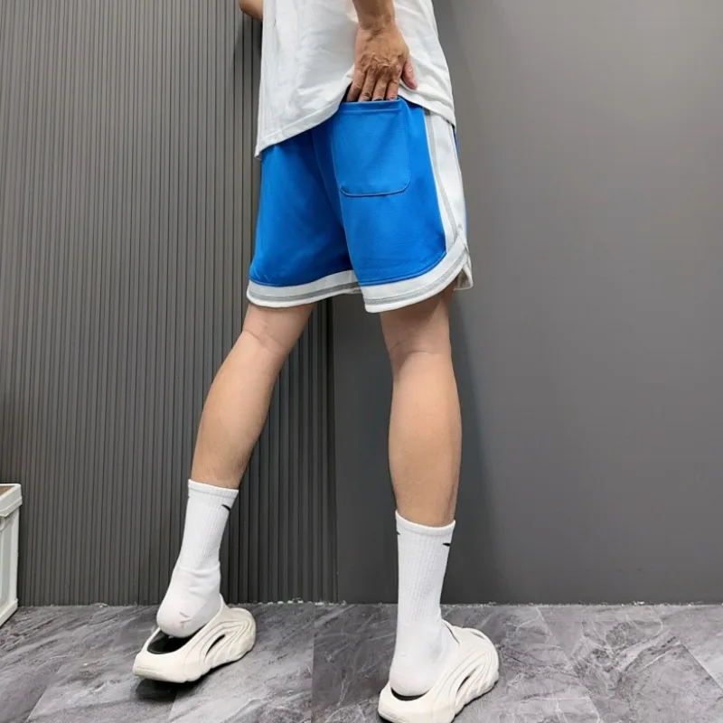 300GSM Mesh Basketball Shorts Men  Oversized Breathable 4 Inch Quick Dry
