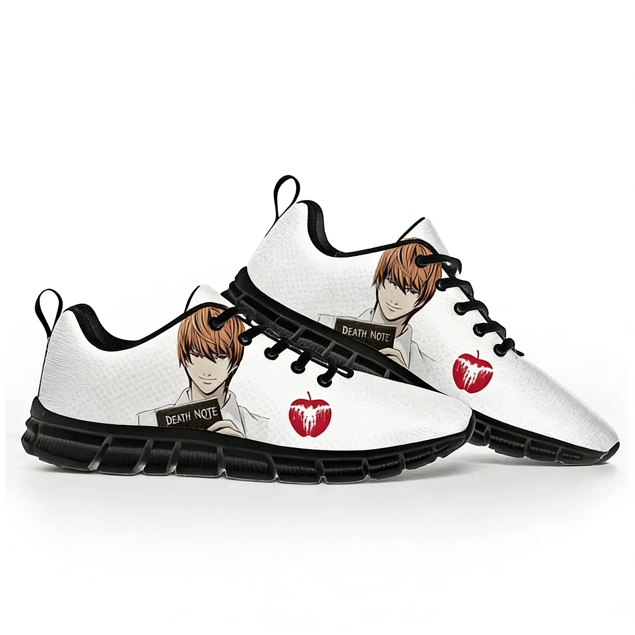 

Death Note Yagami Lawliet L Sports Shoes Mens Womens Comfortable Sneakers Casual Custom High Quality Couple Shoes