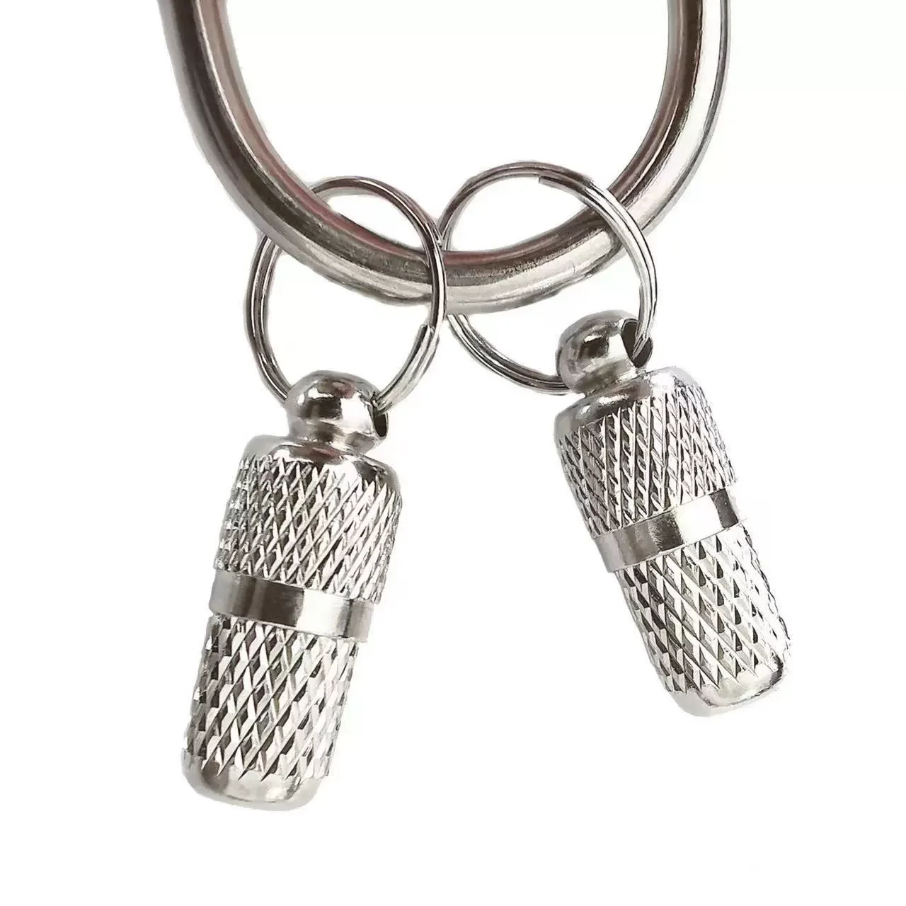 Anti-Lost Pet Dog Cat ID Tag  Metal Storage Tube Collar Accessory Pet Name Address ID Pendant for Pets Safety Identification