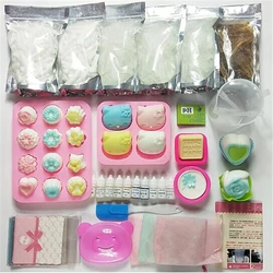 250g/Bag DIY Hand Making Soap Making Bases Melts Soap Material Soap Base Makeing Handmade Soap for Washing Body Hand or Clothes