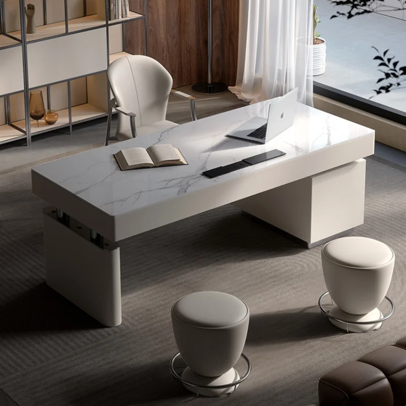 

Modern Table Computer Desk Storage Big Aesthetic Reading Study Computer Desks Height Drawers Mesa De Escritorio Office Furniture