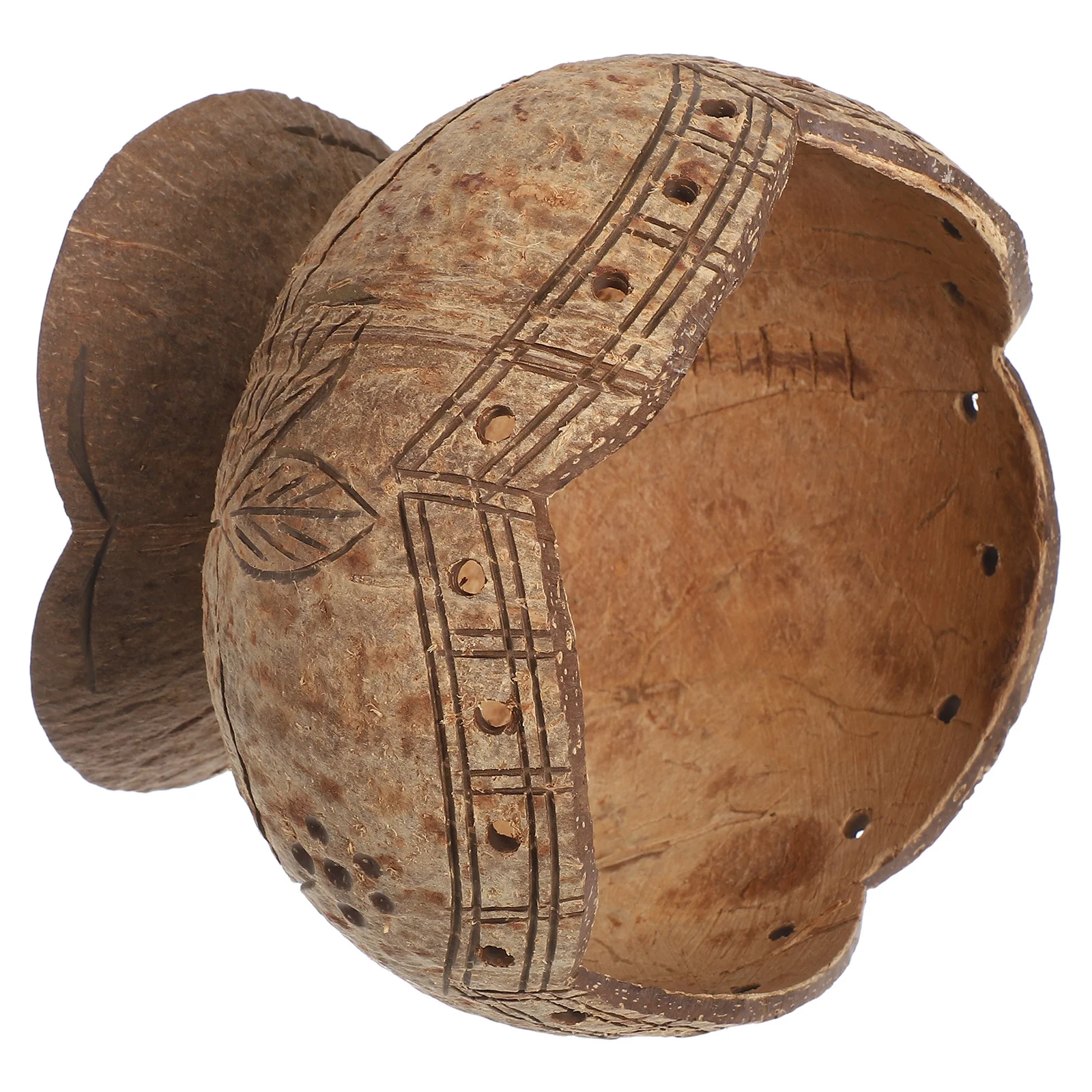 

Coconut Shell Hanging Basket Flower Pot Flowers Planter Pots Indoor Succulent Plants