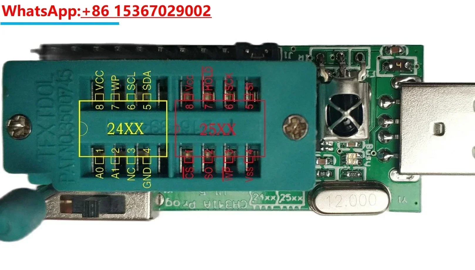 

Ch341a Programmer V1.7 1.8v Level Shift W25q64fw W25q128fw Gd25lq64