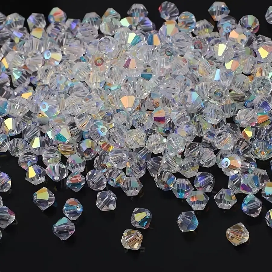 1/5/10/20/50/100pcs Elegant Beads and Bead Combinations, 3mm Glass Beads, Suitable for Bracelets and Necklaces - Perfect for Jew