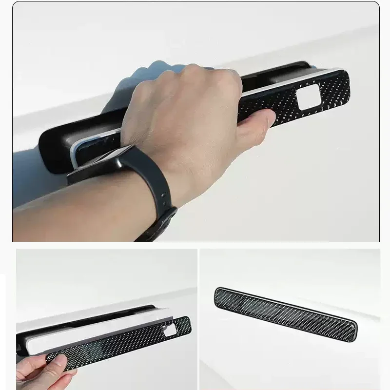 4 PCS Car Drip Glue Door Handle Cover For LYNK&CO 09 2021-Present Anti Scratch Auto Exterior Decorat Sticker Accessories