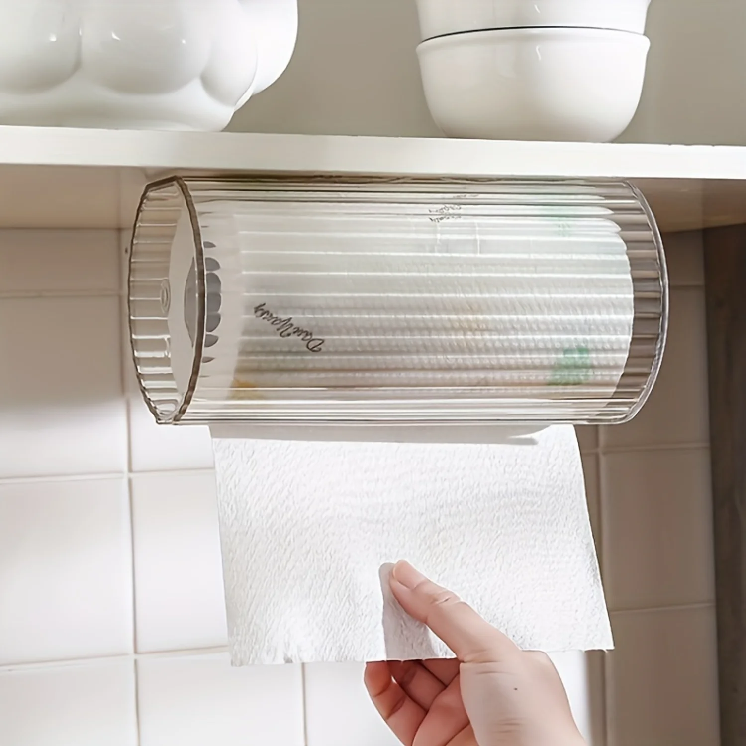

Tissue Box, Disposable Rag Box, Portable Paper Towel Box, Household Wall Hanging Box, For Bathroom, Kitchen And Toilet, Organ