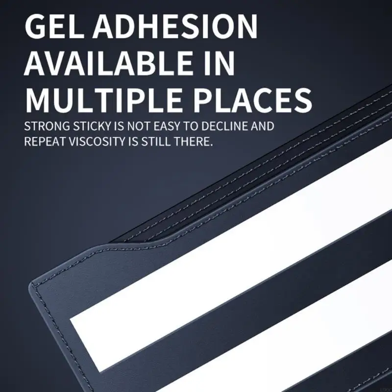 Vehicle Interior Mesh Organizers Storage Pouches Adhesive Phone Pocket for Efficient Space Utilization Easy Organization New