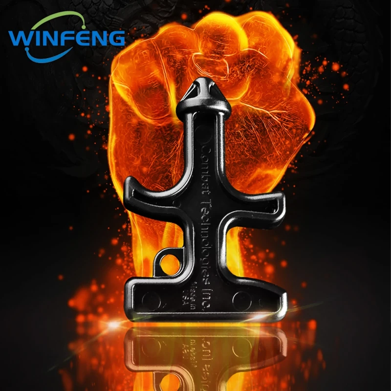 Strong Nylon Self Defense Supplies Self-defense Stinger Duron Drill Protection Tool Key Chain for Womens Self Defence