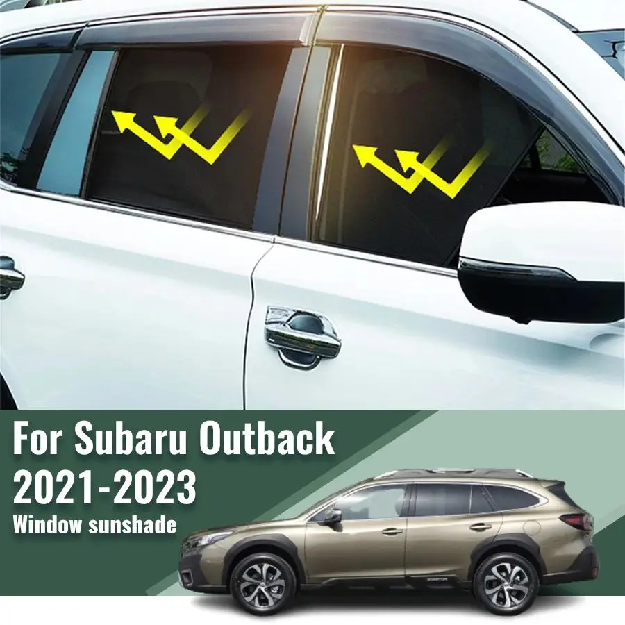 

Магнитный автомобильный солнцезащитный козырек для Subaru Outback 2021 2022 2023 2024