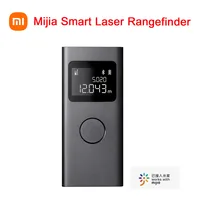 Xiaomi-telémetro láser inteligente Mijia, medidor de distancia en tiempo Real, pantalla LCD, telémetro láser, cinta métrica, funciona con la aplicación Mijia