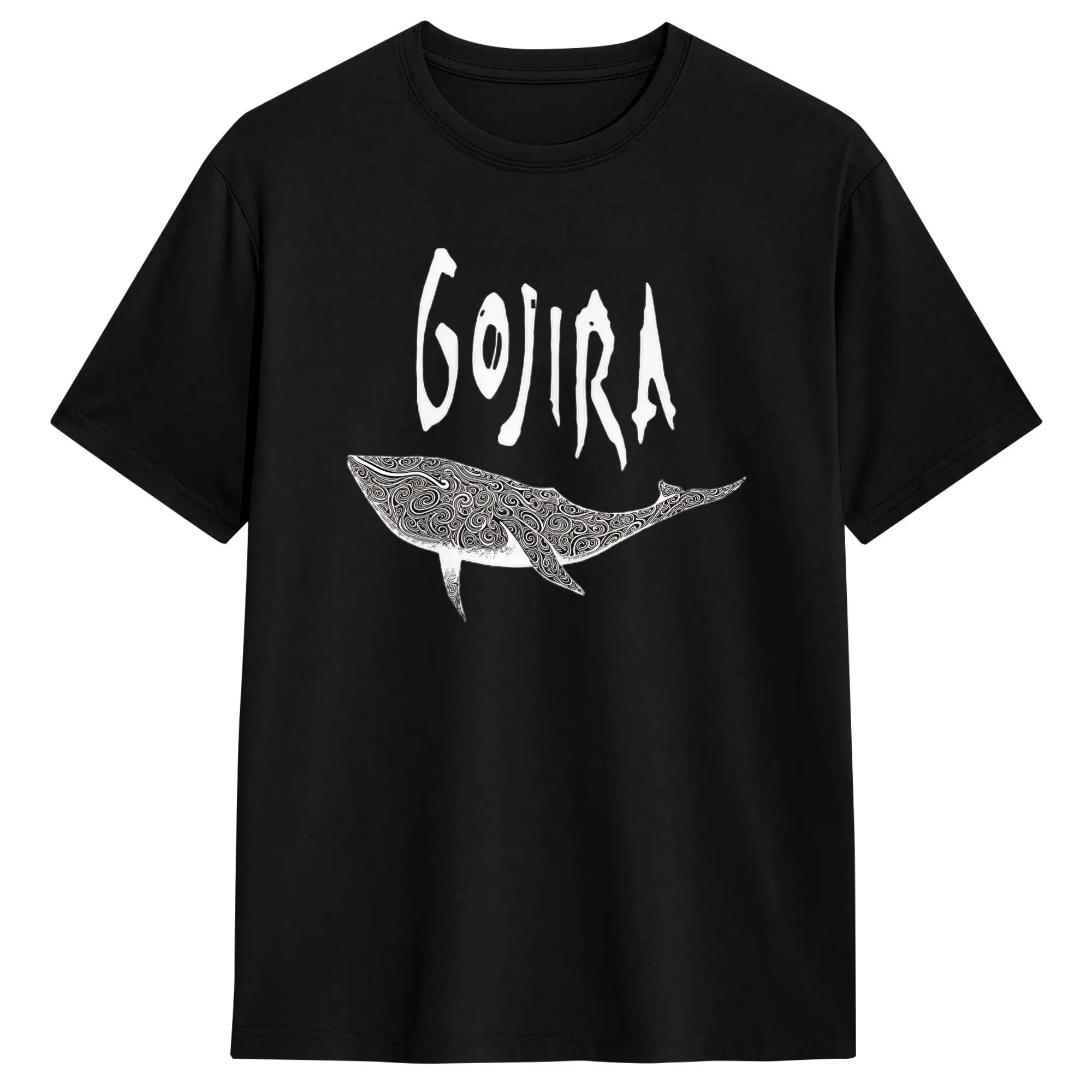 Rock Band G-Gojiras Tour Pure Cotton T Shirt For Men's Summer  Vintage T-Shirts O Neck Fashion Tees Plus Size Wholesale Clothing