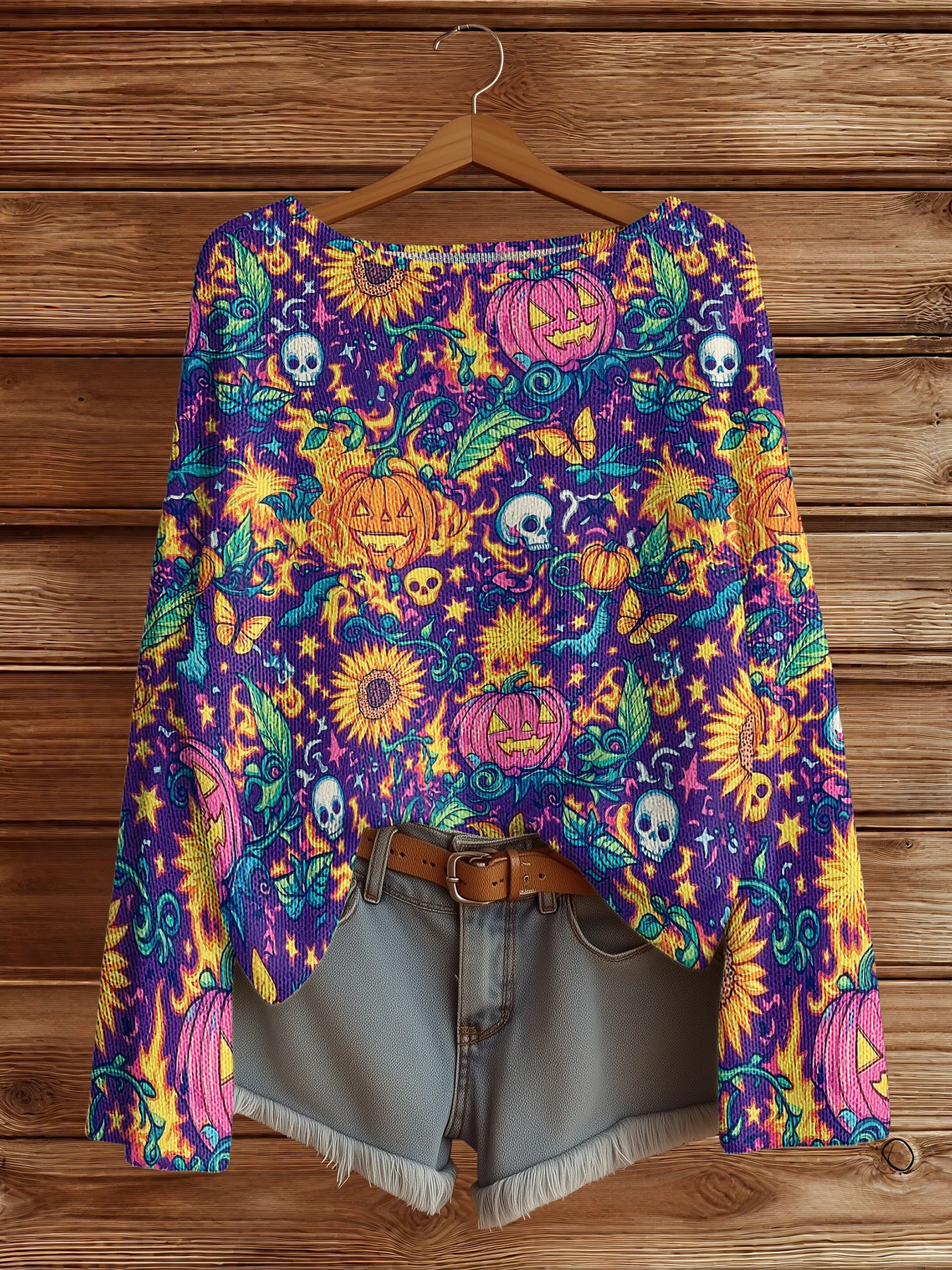 

Autumn Winter Knitted sweaters Halloween Vintage Fashion Sweater Streetwear jumpers for girls y2k Tops Halloween Clothes Women