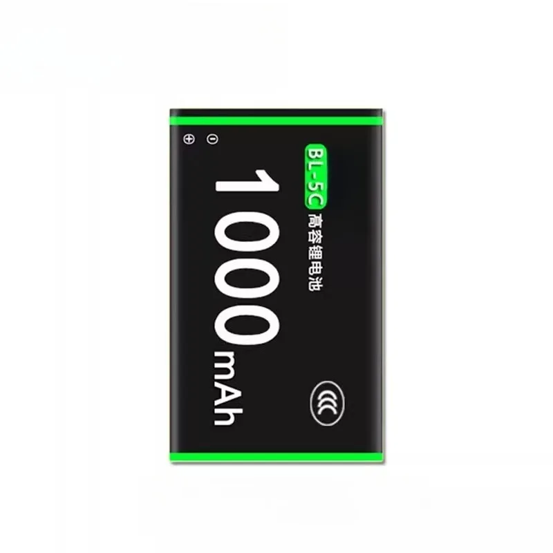 Multi capacity battery For BL - 5C Nokia Mobile Phone Lithium Ion Battery B1110 5130 2610 1682C 1010 Rechargeable Battery
