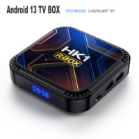 HK1 RBOX K8S Android 13 TV Box Rockchi RK3528 2.4G 5G Wifi BT HDR 8K Decoding 16GB 32GB 64GB
