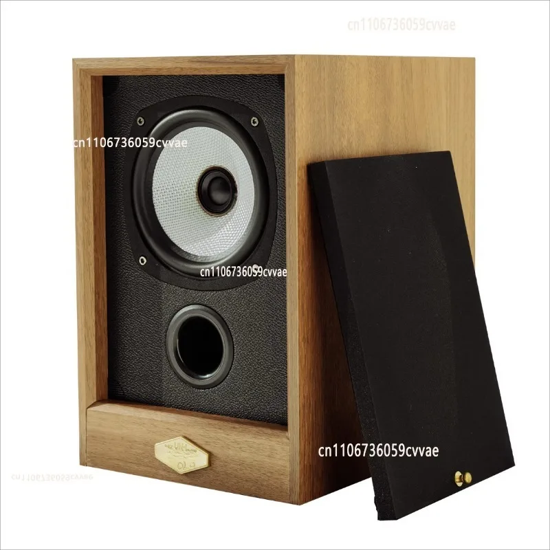 UNLIN 5-inch Fever Speaker HIFI Bookshelf Box, Coaxial Stereo Desktop Monitor Full Range Stereo