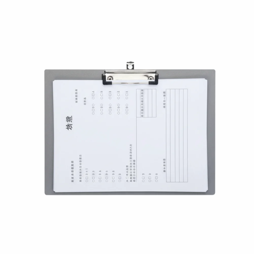 Organizer Waterproof File Folder A4 Size Portable Writing Pad Office Use Document Folder Test Paper Organization
