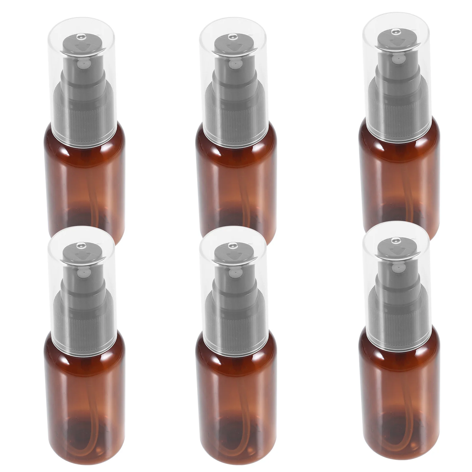 

6Pcs Plastic Essential Oil Lotion Dispenser Bottles Durable Portable Travel Storage Bottles for Shower Gel