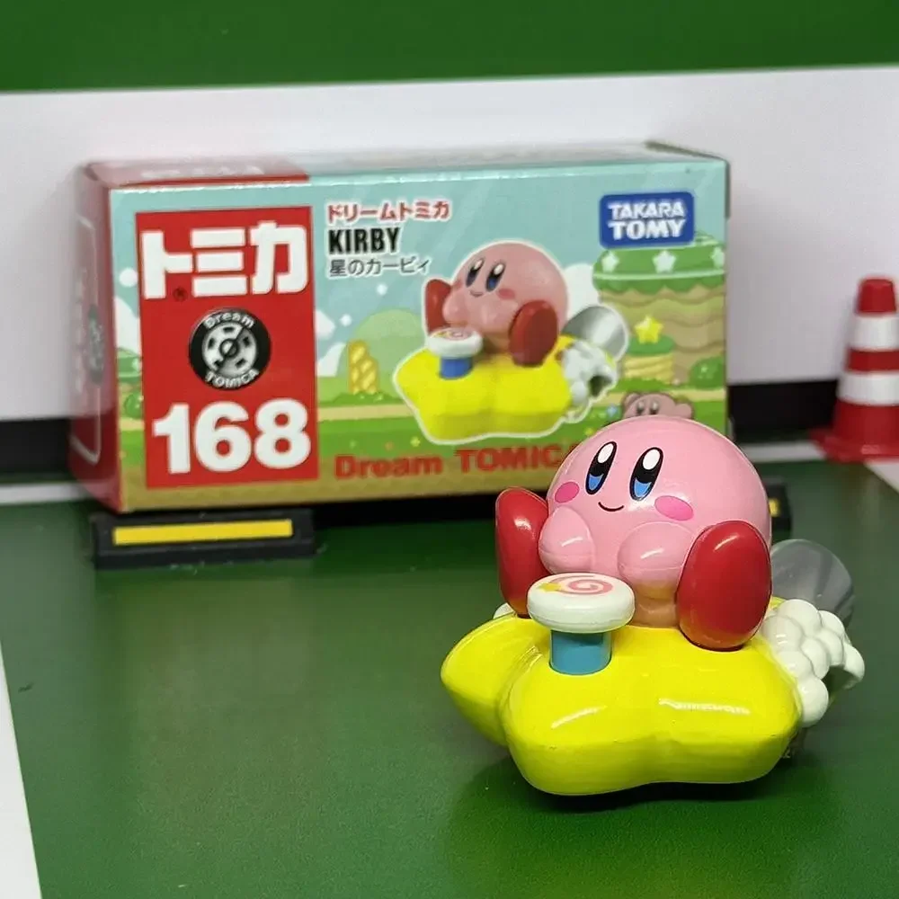 

Takara Tomy Dream Tomica No.168 Kirby 4 см экшн-игрушка мини литая под давлением модель из сплава игрушка орнамент коллекция мальчик девочка подарок на день рождения