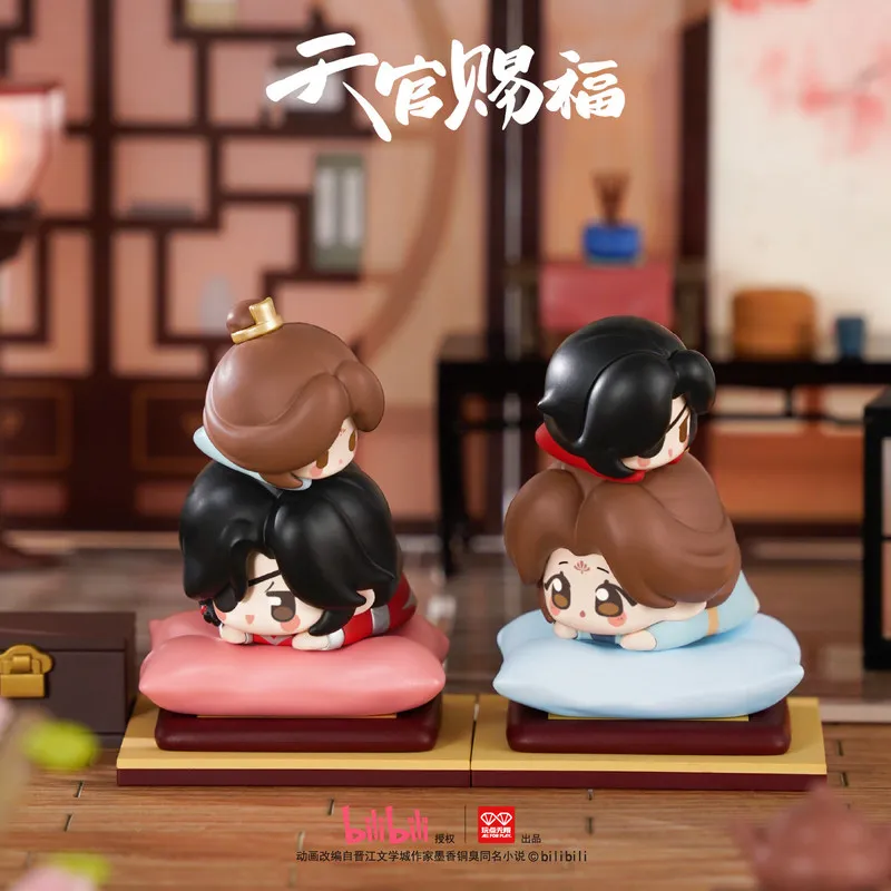 

Bilibili, оригинальная небесная официальная благословение, супер штабелируемая аниме-фигурка, глухая коробка, загадочная коробка, коллекционная подарочная игрушка для фанатов