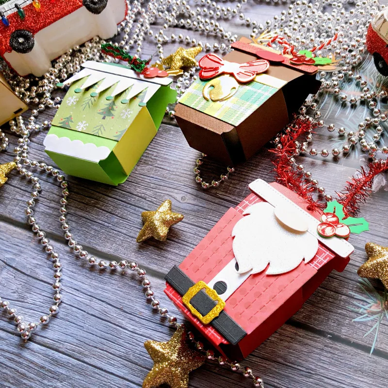 KLJUYP Weihnachts-Kaffeetasse Metall-Stanzformen Schablonen für DIY Scrapbooking/Album Dekorative Prägung DIY Papierkarten – Detail 2