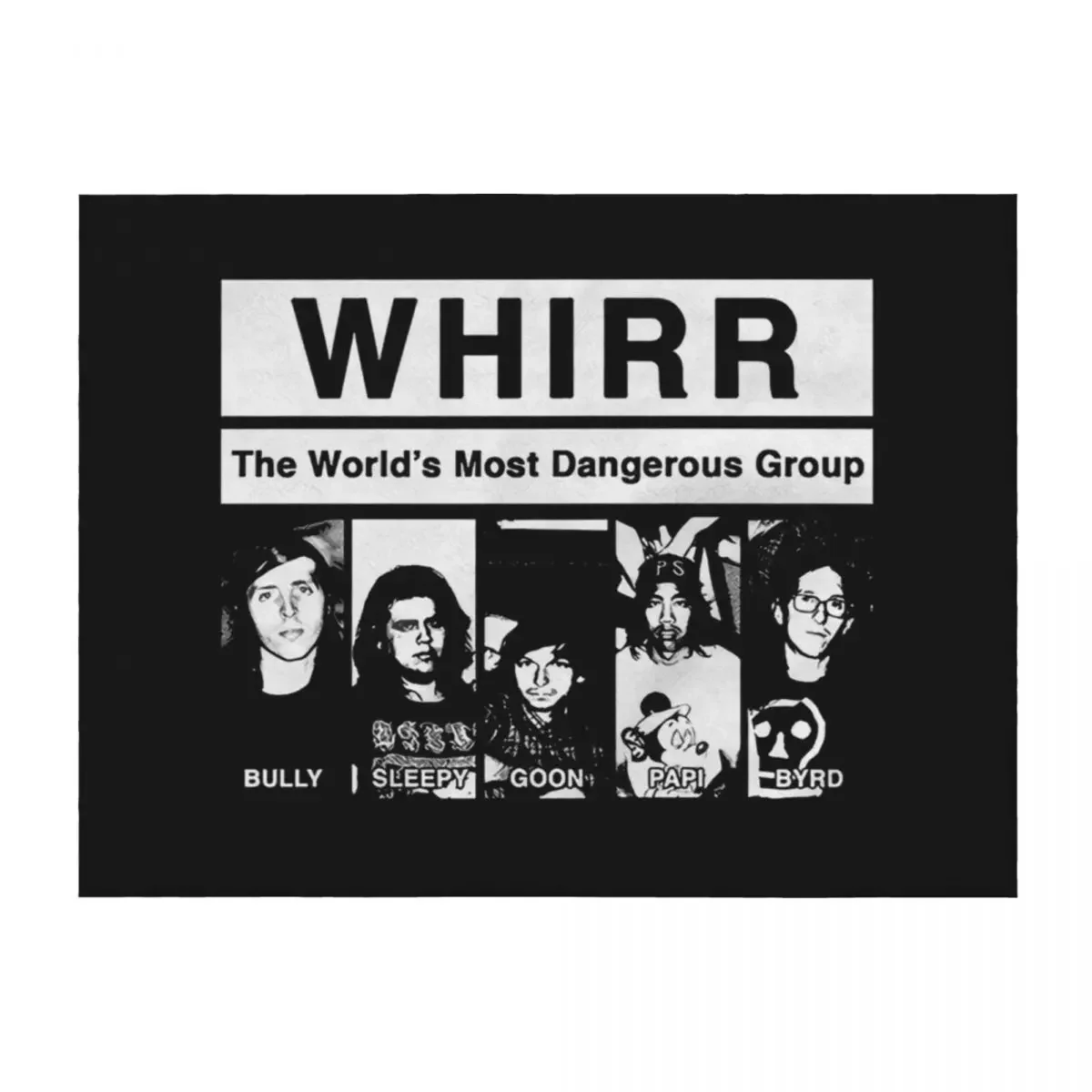 

Whirr NWA Throw Blanket Hair Polar Soft Beds Custom Blankets