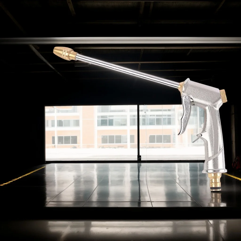 

Motorcycle High-Pressure Water Gun & Brass Nozzle – Aluminum Gun for Car Wash with Ultimate Cleaning Power