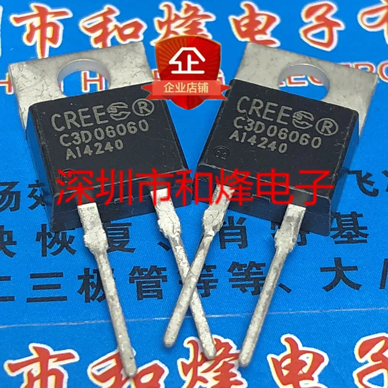 5PCS/Lot  C3D06060 ½ TO-220-2 600V 6A