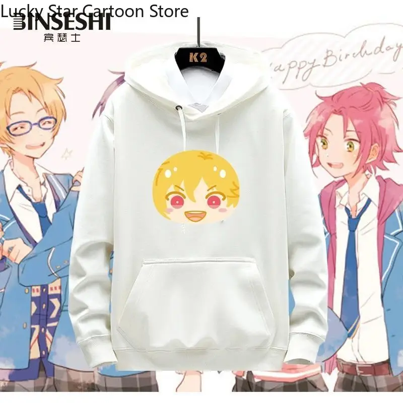 

Anime Ensemble Stars Saegusa Ibara Itsuki Shu Aoba Tsumugine Sakuma Rei Aoba Tsumugi Hooded Sweatshirt Hoodie Sweatshirt Clothes