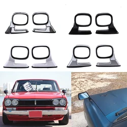 For SUV/Truck Universal Car Right/Left Hood Side Rear View Mirror Adjustable Wide Angle Blind Spot Auxiliary Mirrors