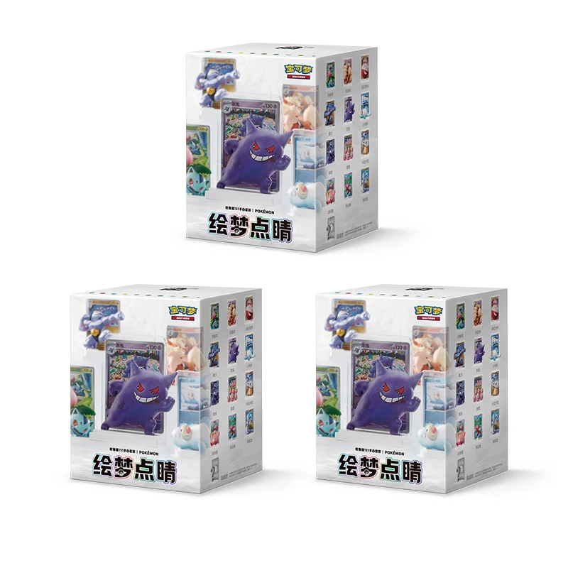 Nieuwe Originele Echte Chinese Pokemon PTCG Kaarten Droom Afwerking Touches Verzameld 151/Figuren Set Geschenkdozen Verzameld Jongen Geschenken