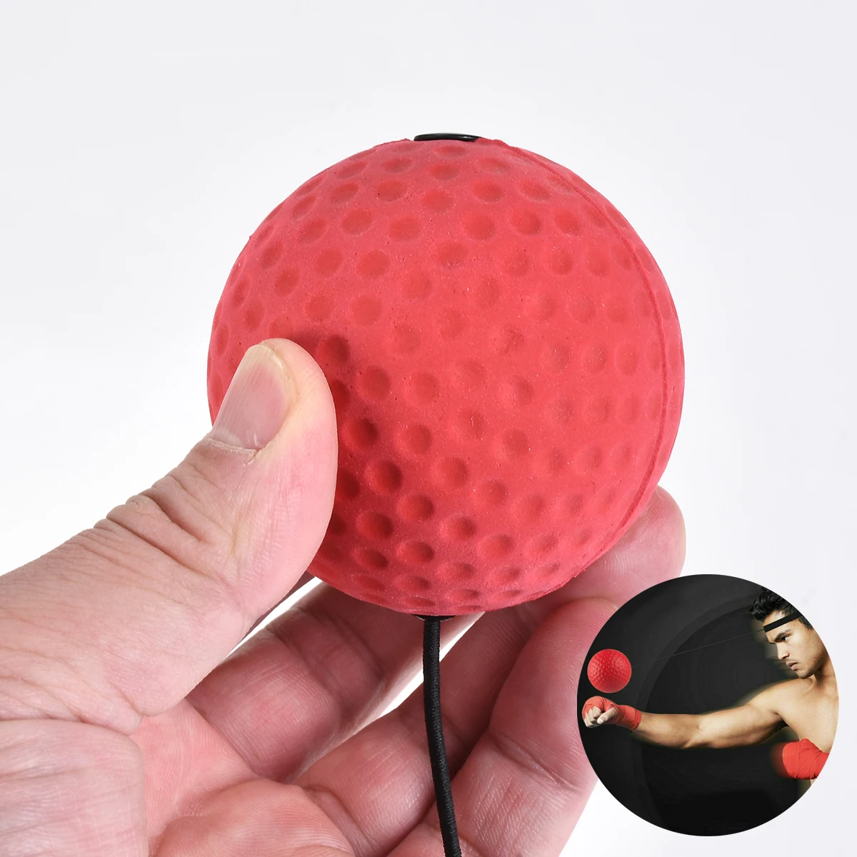Boxing Fight Ball Punch Exercise Head Band Reflex Speed Training Equipment Hanging Boxing Ball