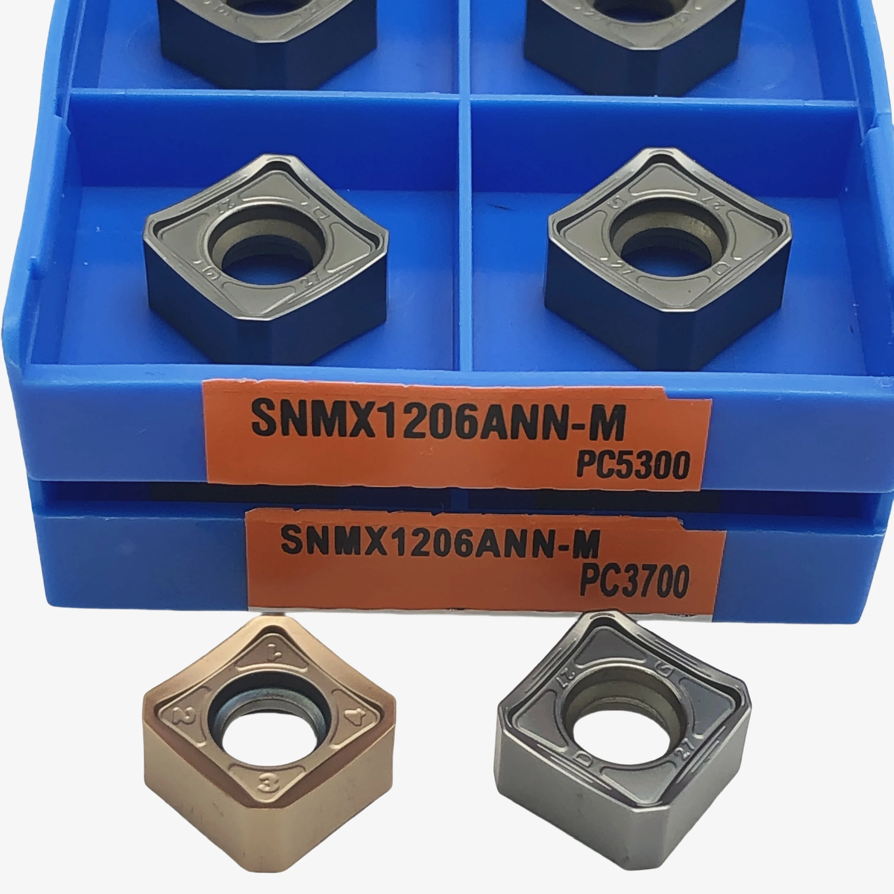 10 шт., твердосплавные фрезерные Вставки SNMX1206ANN PC5300, Литые стальные вставки SNMX1206ANN PC3700, фрезерные вставки